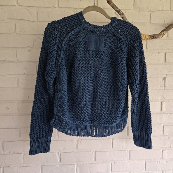 NWOT Free People We The Free Essential Linen Crew XSmall - Picture 5 of 6